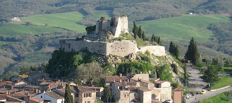Rocca Aldobrandesca of Castiglione D'Orcia